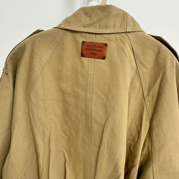 Acne Studios Jacket Twill Trench - Picture 14 of 15